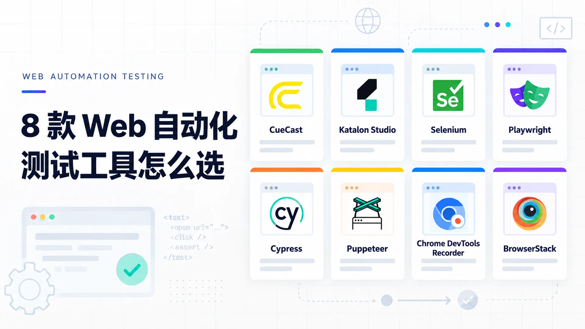 8 款好用的 Web 自动化测试工具大盘点:怎么选、适合谁?